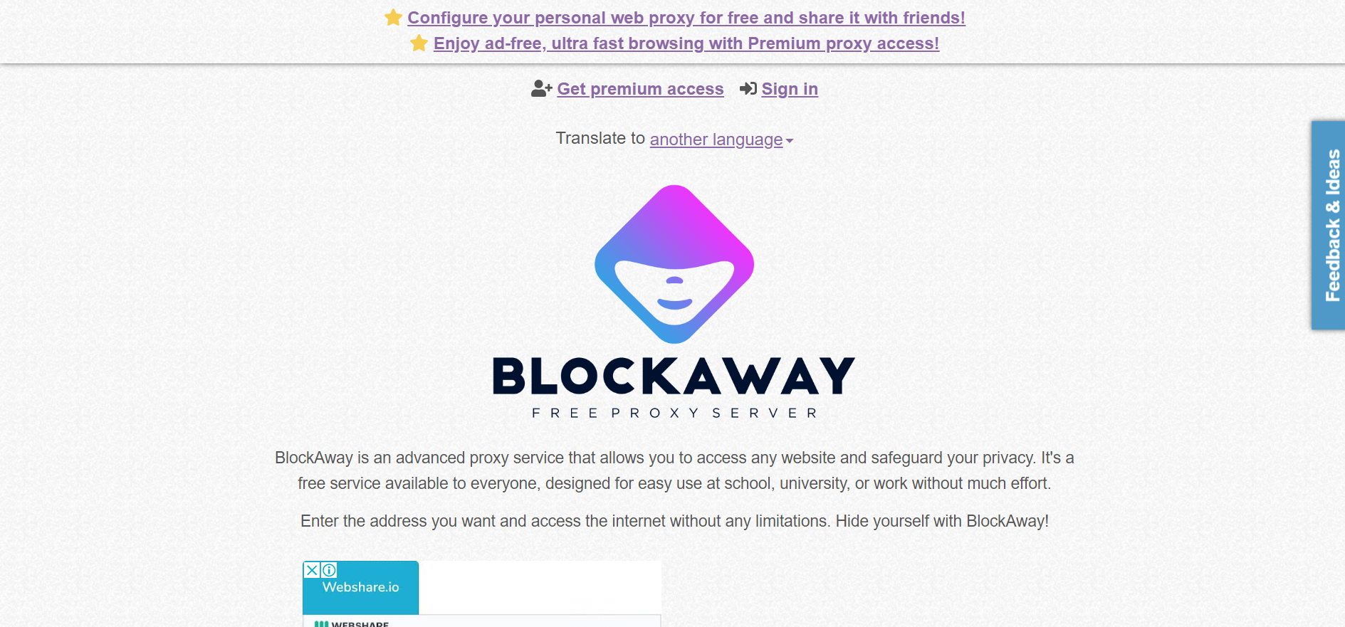 Blockaway