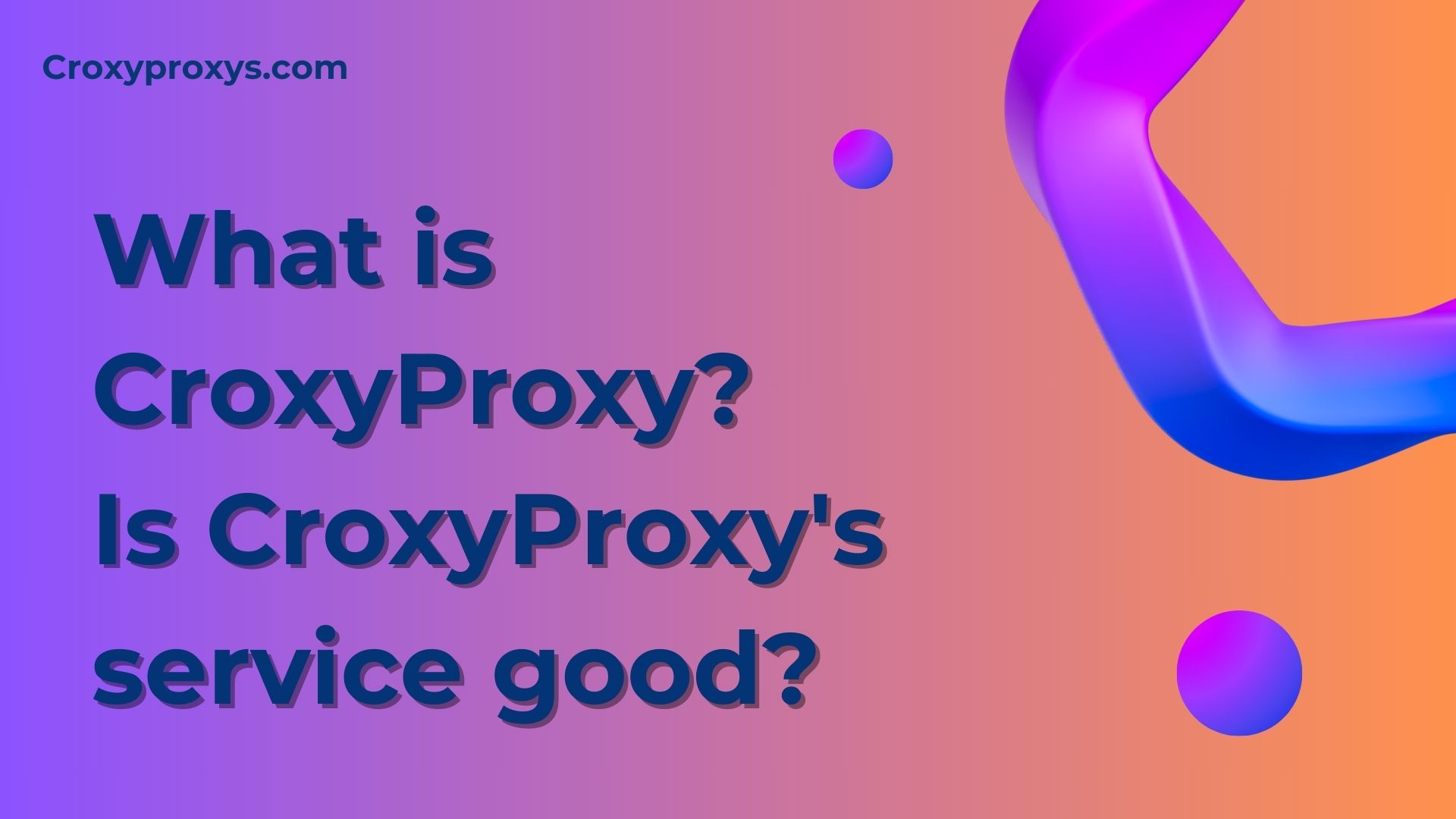 CroxyProxy