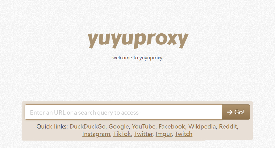 yuyu proxy