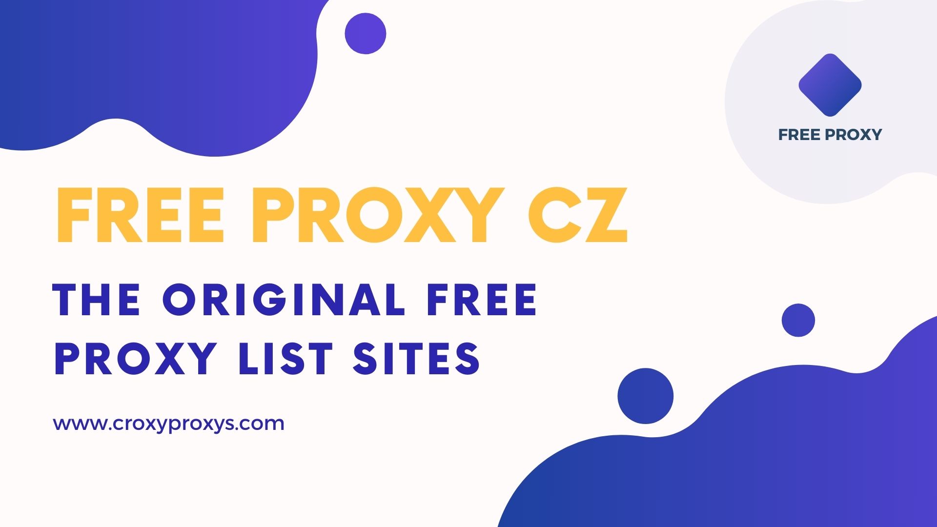 free proxy cz