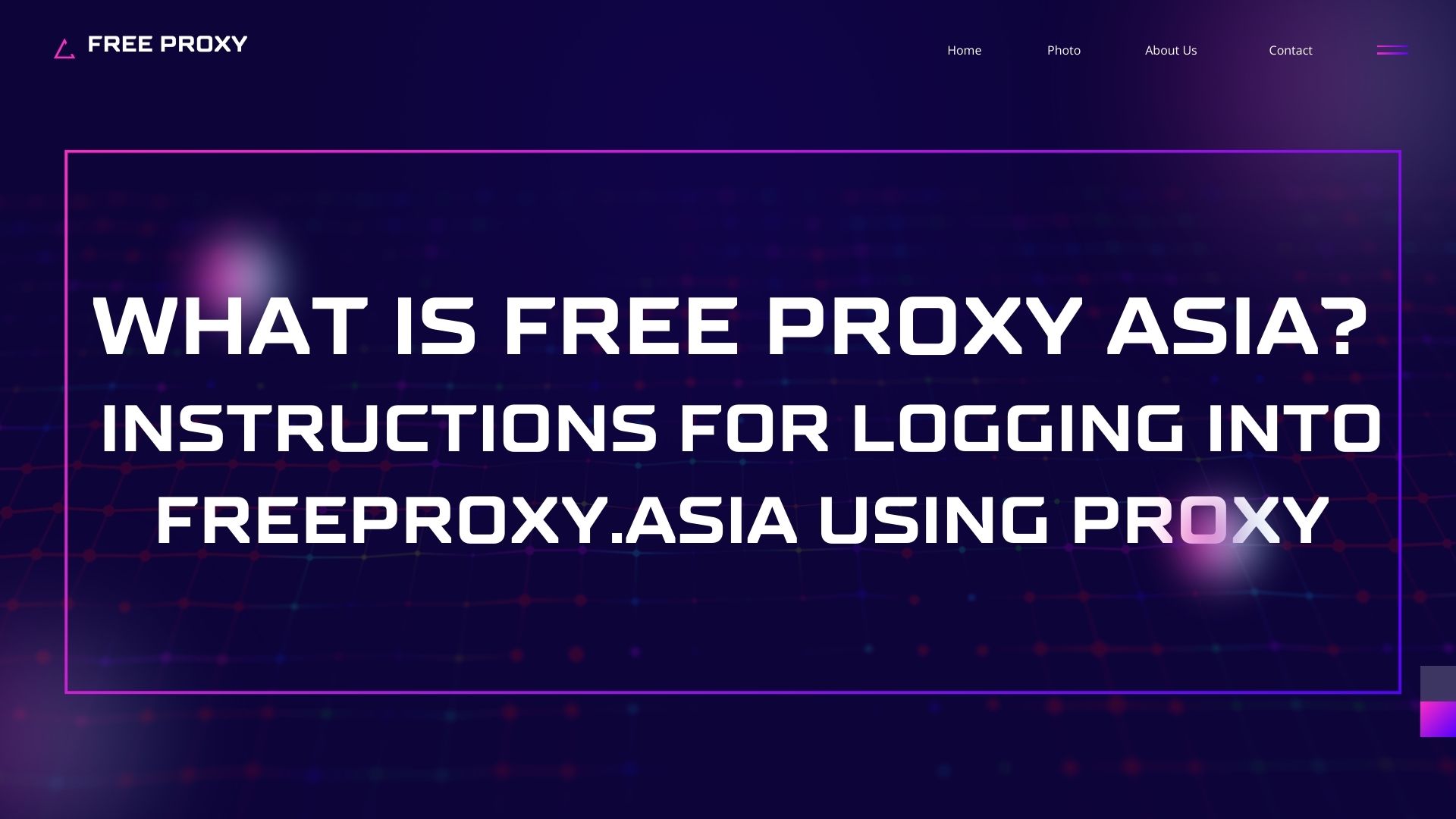 free proxy asia