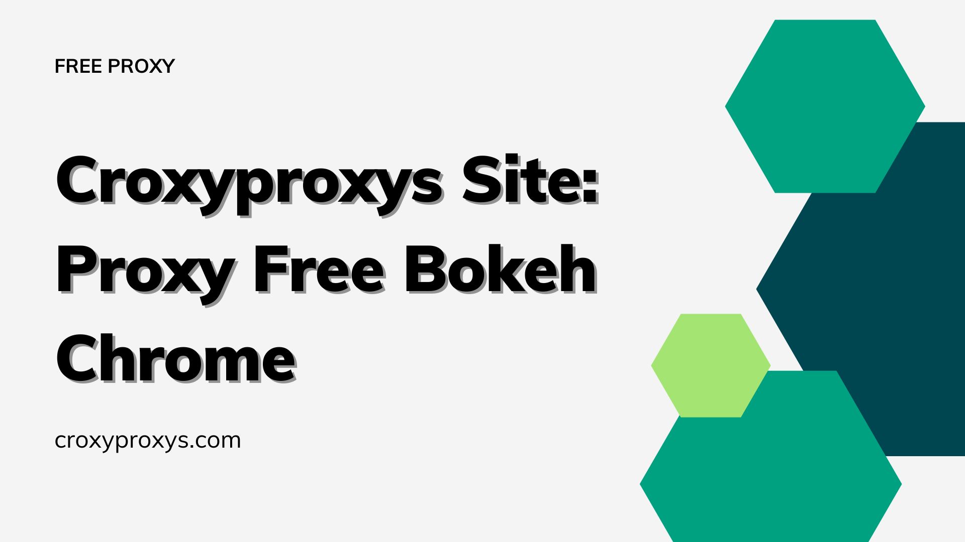 proxy free bokeh chrome