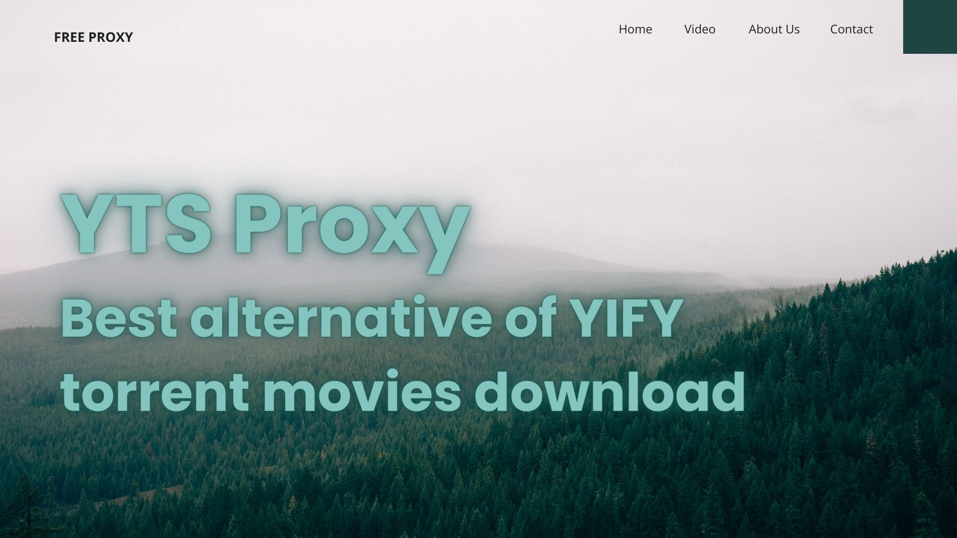 YTS Proxy - Best Alternative Of YIFY Torrent Movies Download