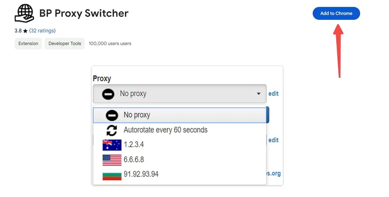 bp proxy switcher