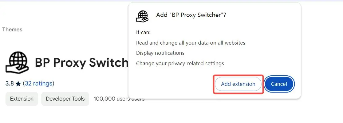 bp proxy switcher