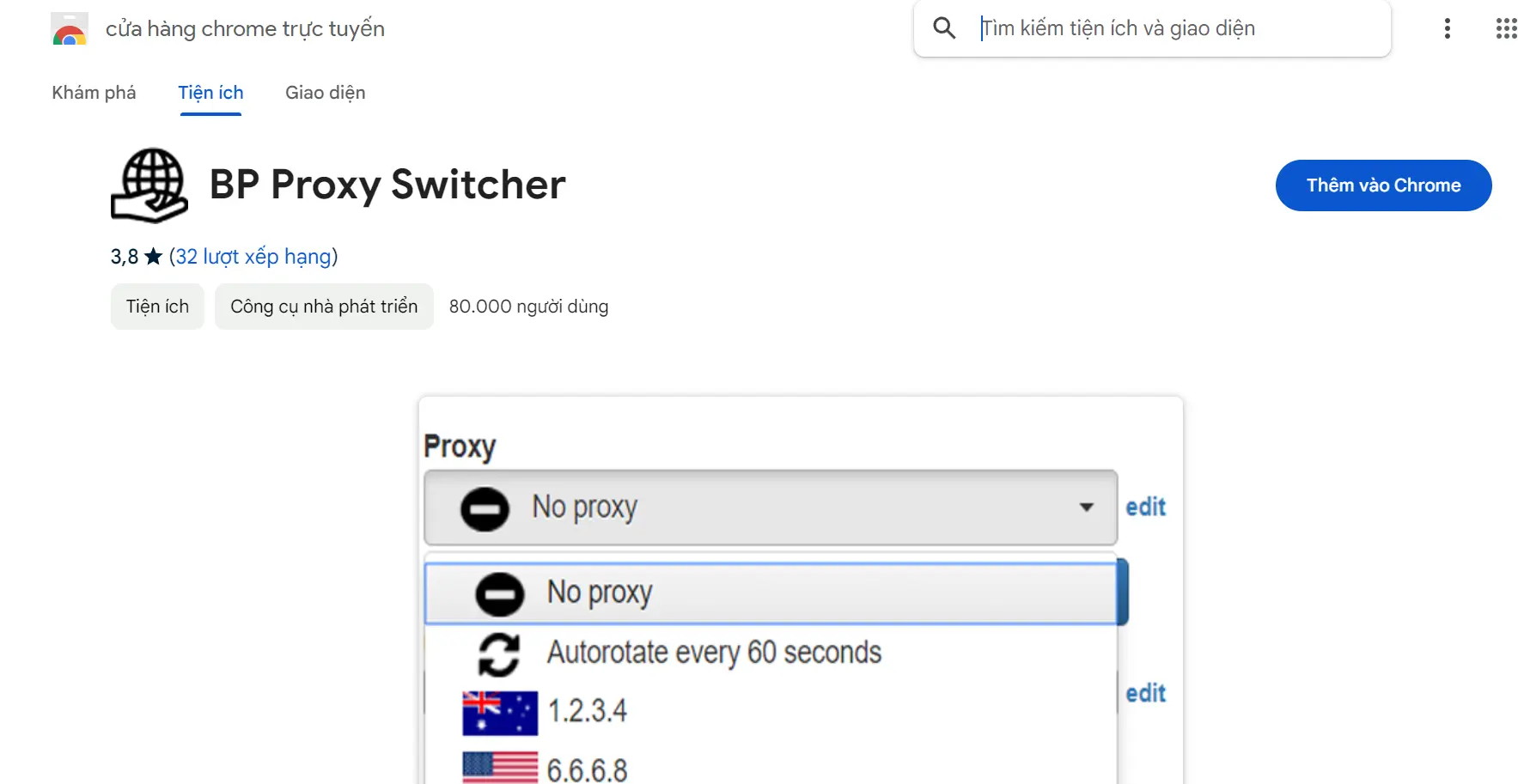 bp proxy switcher