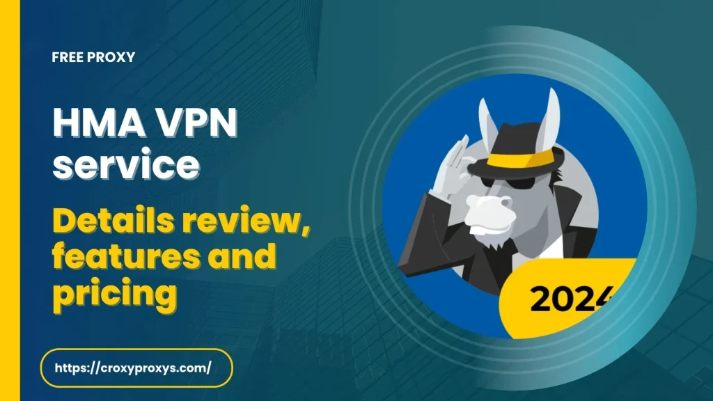 HMA VPN service: Details review, features and pricing