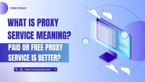 Understanding Proxy Service